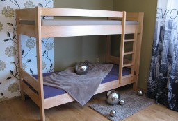 MASYWNE łóżko piętrowe drewniane bukowe 100% lity buk PRODUCENT
