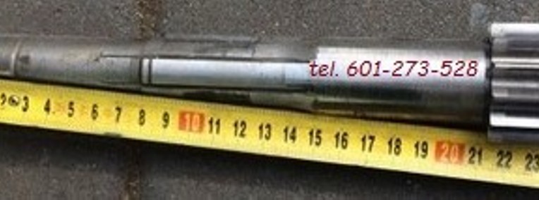 Wałek zębaty, koła zębate, śruba trapezowa z nakrętką TUC-40-1