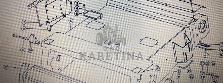 Blacha Osłony Claas Mega 370-360-1