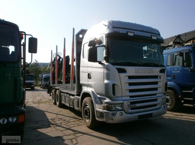 Scania R470 do drewna 6x4 4 par kłonic Loglift135Z-1