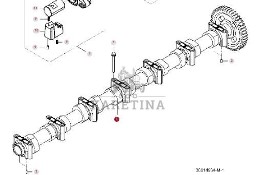 Fendt 936 Gen 7 Silnik D1556LE523 Wałek Rozrządu H218PF150298B CZĘŚCI