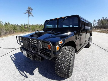 Hummer H1 Special Edition 350v8 Black Humvee 4x4 Jedyny taki H1 skóra klima l-1