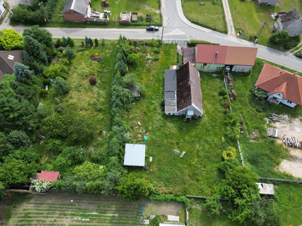 Na sprzedaż działka 1752 m² z domem – Siemianice - Widok 2
