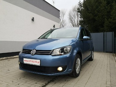 Volkswagen Touran II 1.2 TFSI 105KM Klimatronic Isofix Halogeny Podgrzewane fotele Serwis-1