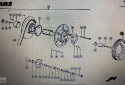 Koło pasowe 370-340 Claas Nr kat. 000 644 519 0 Nr kat. 000 644 519 0