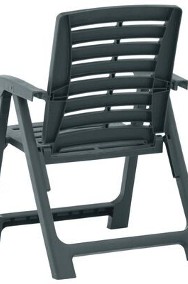 vidaXL Krzesła ogrodowe, 2 szt., plastikowe, zieloneSKU:315837-3
