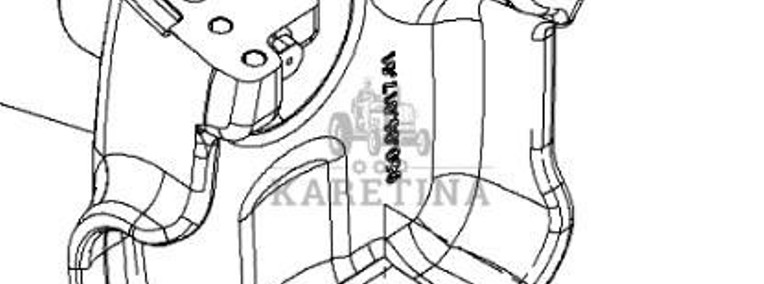 Fendt 930 933 936 939 942 Vario Gen 6 Obudowa Łączona Przegubu Przedniej Osi CZĘŚCI H218PF050036A-1