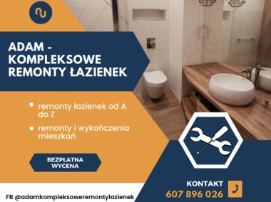 Kompleksowe remonty łazienek i mieszkań, woj.warmińsko-mazurskie-1