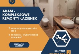 Kompleksowe remonty łazienek i mieszkań, woj.warmińsko-mazurskie