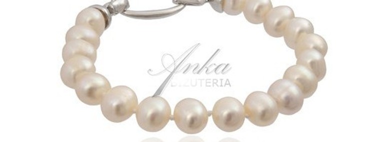 Piękna bransoletka z pereł w stylu lat 50.-1