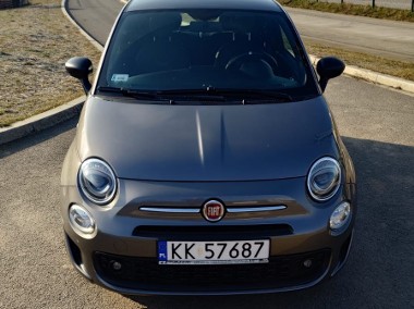 Okazja! Fiat 500 hybryda 2022r. Salon Polska nowe opony -1