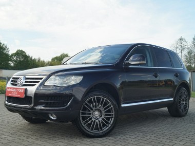 Volkswagen Touareg I VOLKSWAGEN TOUAREG 3.0 TDI 4MOTION 245TYS. KM STAN BDB HAK-1
