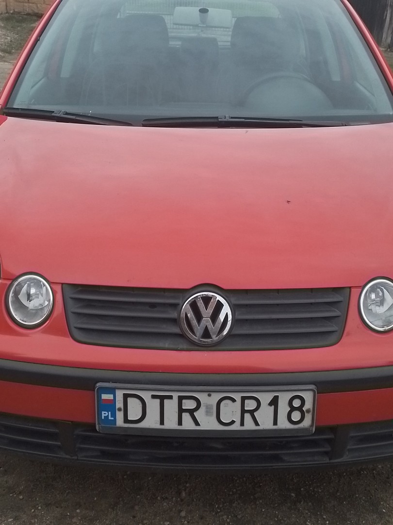 Volkswagen Polo IV Kupiony w Salonie, I Właściciel, 2004 r. , kolor czerwony