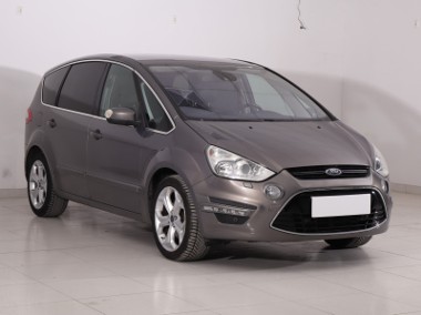 Ford S-MAX , Salon Polska, Skóra, Navi, Xenon, Bi-Xenon, Klimatronic,-1