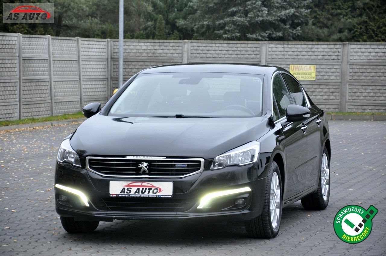 Peugeot 508 I 2,0HDi 150KM Allure/Navi/SerwisASO/SideAssist/PDC/Półskóry/Alu/