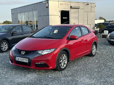 Honda Civic IX 1.4 i-VTEC 100KM 2012/2013 Climatronic, tylko 141 tys. km, zadbana-1