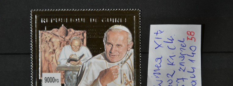 Papież Jan Paweł II Gwinea XI ** Wg Ks Chrostowskiego 357 -1