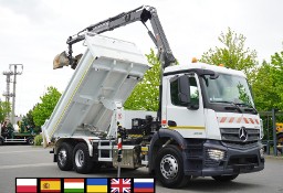 Mercedes-Benz Antos 2536 6x2-4 / 99 tys. km! / HDS HIAB / 2-stronna_252777
