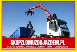 Skup złomu z odbiorem od klienta,wywóz odbiór zlomu kasacja Warszawa skup zgarów
