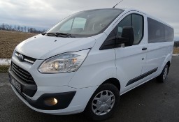 Ford Transit Custom polskie salon / LONG długi / 9 osób / 2x klima / full serwis
