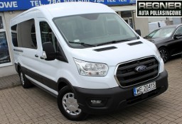 Ford Transit VIII 9-osobowy SalonPL FV23% Lift Rej2020 Parktronic Tempomat Hak Gwaranc