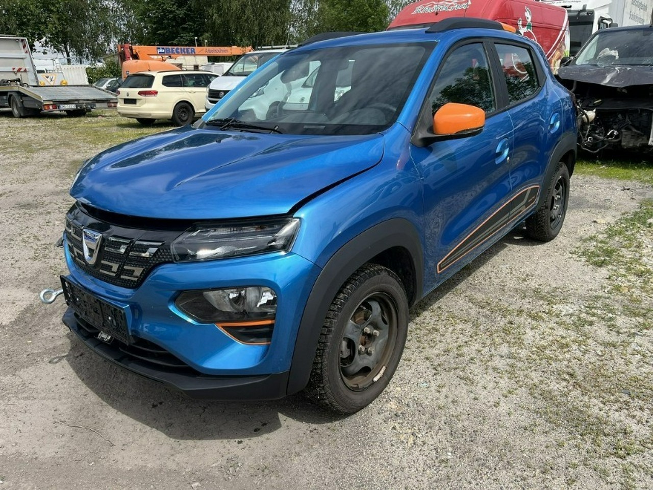 Dacia Spring Spring 45KM 100% Electric 230-315KM Zasięgu 2022 Bogate wyposażenie