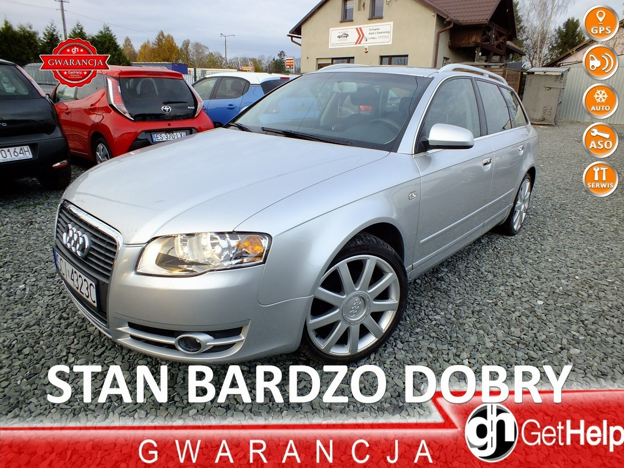 Audi A4 III (B7) 2.0 TDI kombi 140 PS, alu, navi, klimatronik, kredyt, zamiana