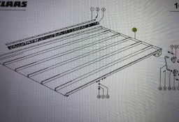 Półka Zwrotna Claas Mega 370-340 Nr kat. części 000 686 817 0 Nr kat. części 000 686 817 0