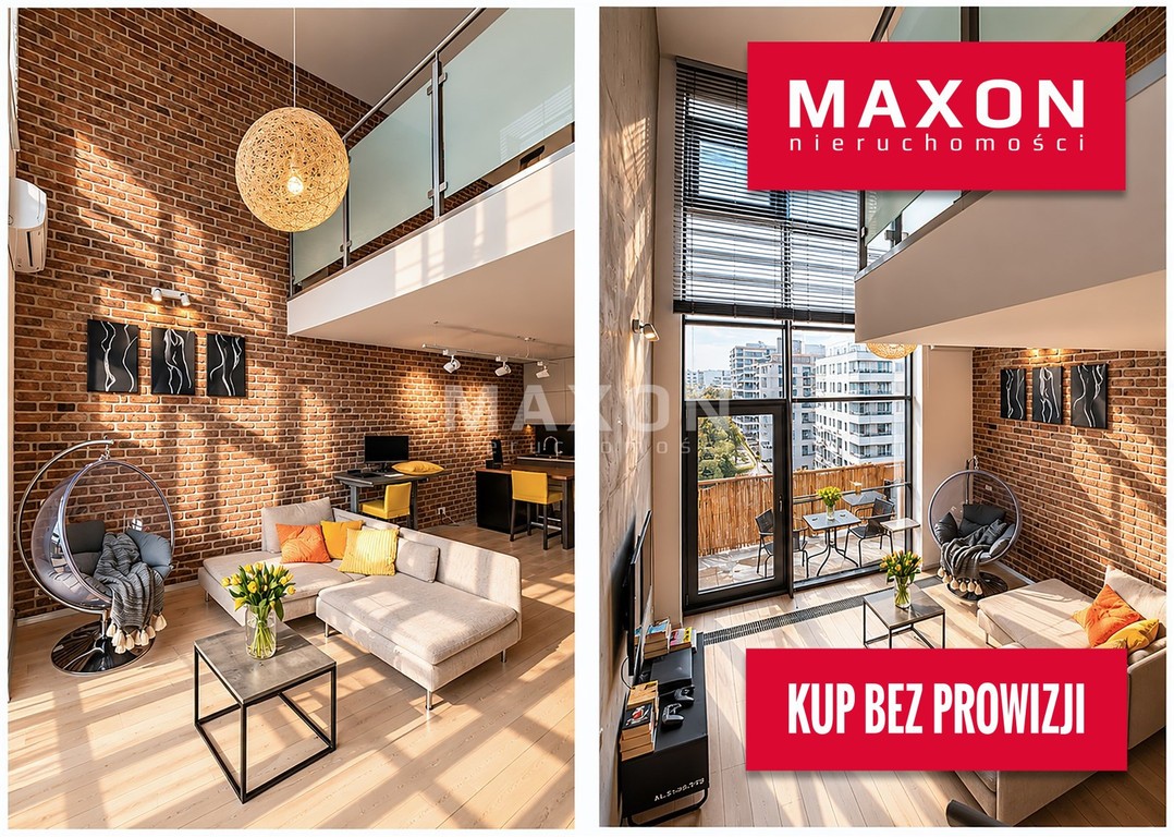Loft 68 mkw. 6 metrów wysokości, Qbik, Mokotów
