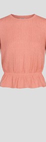 Nowa bluzka Orsay M 38 sweter brzoskwiniowo różowa ściągacz prążkowana-4