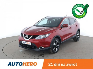 Nissan Qashqai II Automat, panorama, klima auto, navi, kamera i czujniki parkowania-1