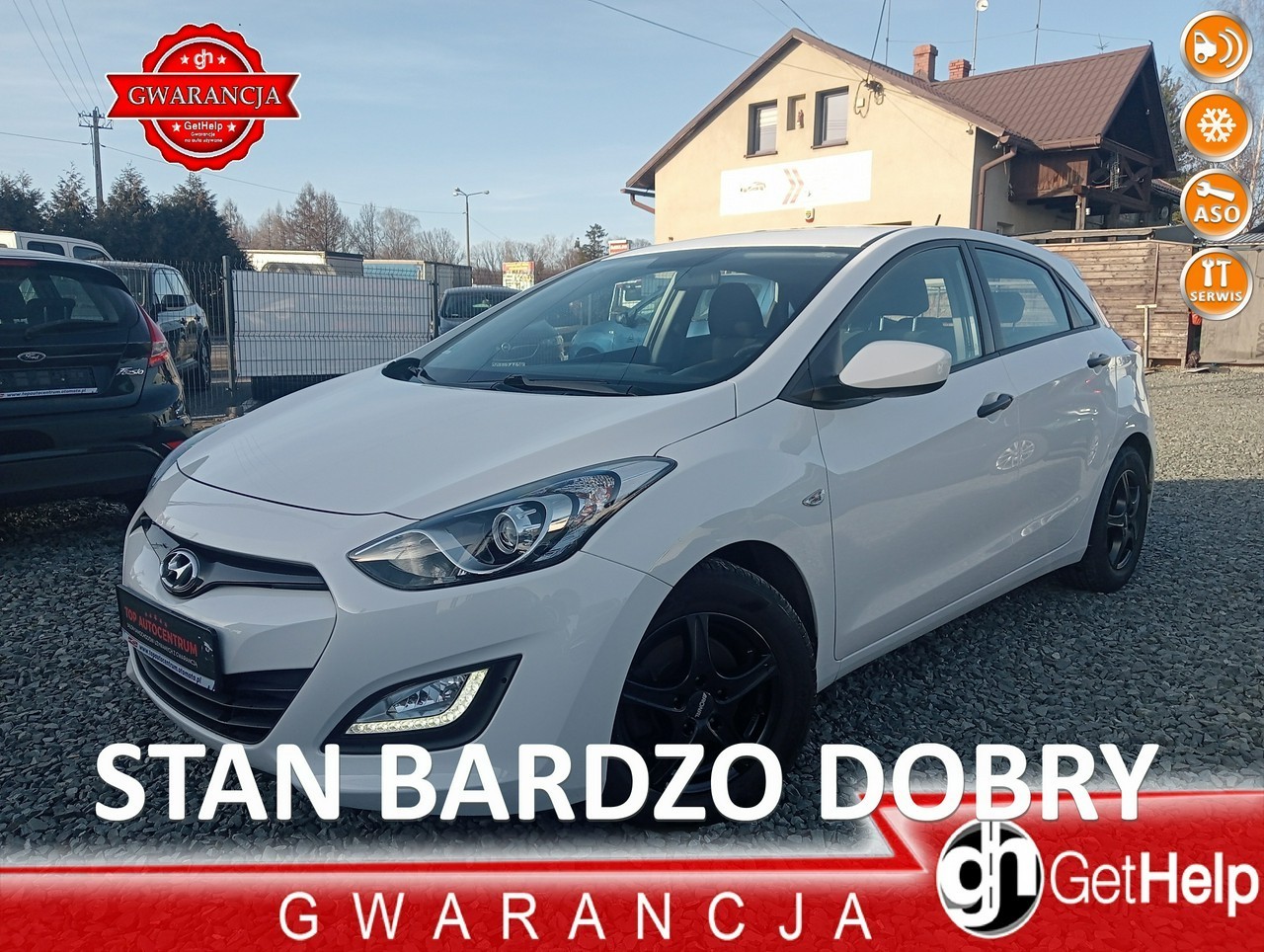 Hyundai i30 II Comfort 1.4 Benzyna 100 KM Klimatyzacja Alu PDC Kredyt Bez BIK