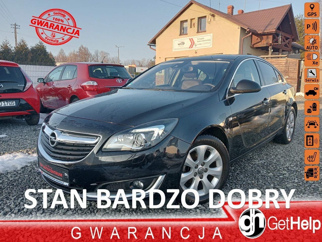 Opel Insignia I Country Tourer Lift 1.4 Turbo Innovation 140 KM Klimatronic Alu Navi Bi-Xenon Kredy