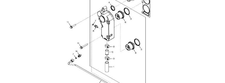 John Deere 9470RX - Obudowa DZ110677 (Silnik)-1