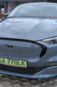 Mustang Mach-E Extended Range, 98 kWh, jasne wnętrze, niski przebieg-2