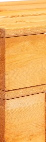 vidaXL Ogrodowa ławka z palet, drewno, miodowy brąz 45765-4