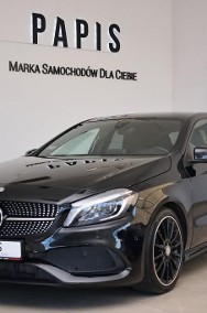 Mercedes-Benz Klasa A W176 180 SalonPL 1Wł ASO AMG Climatronic Nawi Podgrz.Fotele Alufelgi PAPI-2