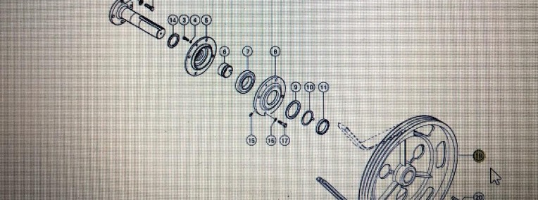 CLAAS 00 0644 881 0/Claas koło pasowe/Claas Lexion 580 670 750-730 630-620 780-770 430-415-1