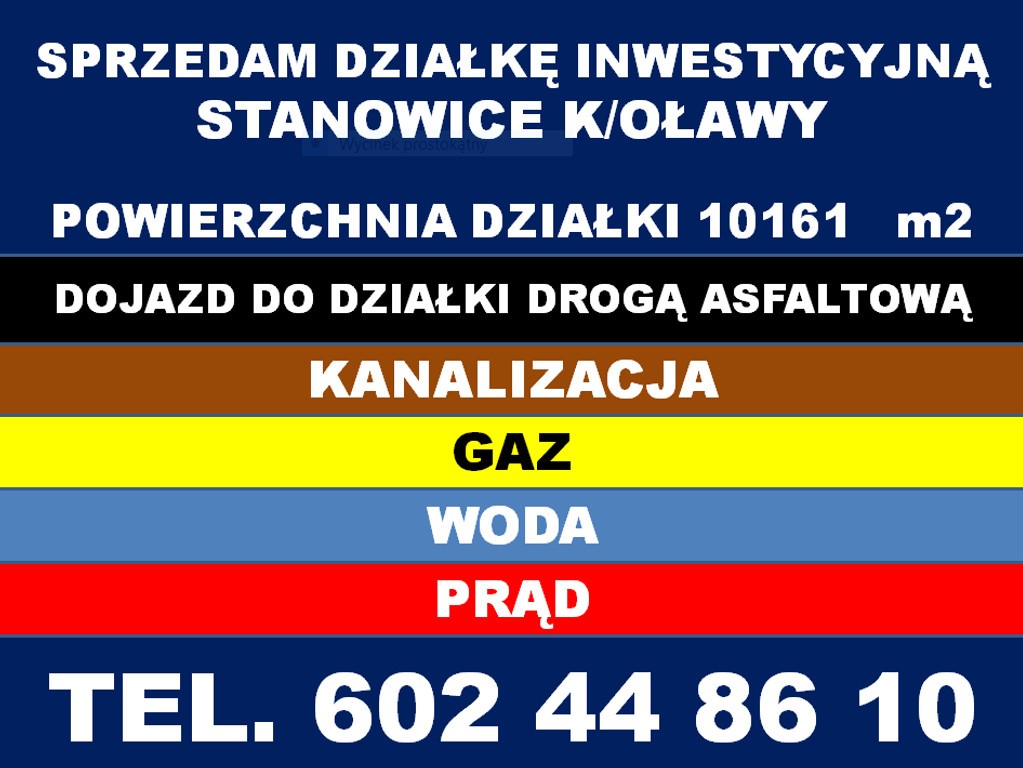 BIURO NIERUCHOMOŚCI OŁAWA UL. BRZESKA 13 / U SPRZEDA DZIAŁKE - Widok 2