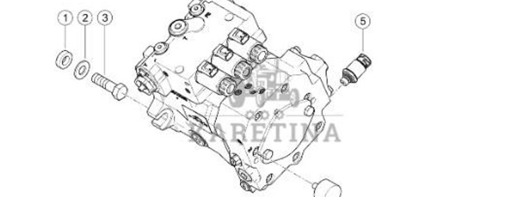 Claas Jaguar 970 - pompa hydrauliczna przyrządu żniwnego 0001246851-1