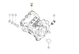 Claas Jaguar 970 - pompa hydrauliczna przyrządu żniwnego 0001246851