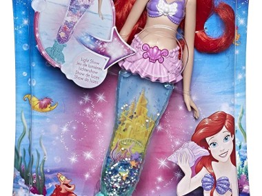 Świecąca Lalka Arielka Syrenka Ariel Księżniczki Disneya-1
