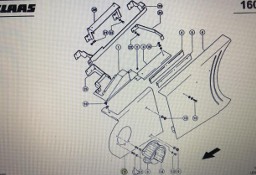 CLAAS 00 0517 620 0/00 0517 619 0/Claas Lexion osłony/Claas Lexion 580 530-510 560-540