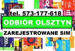 Olsztyn odbiór osobisty ZAREJESTROWANE KARTY SIM działające startery do komorki