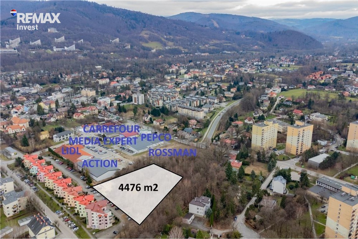 Działka komercyjna zabudowa mieszkaniowa-usługowa - View 2