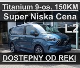 Ford T Tourneo Custom 9-OSOB. 150KM Titanium Super Niska Cena 9-os. DrzwiLewe