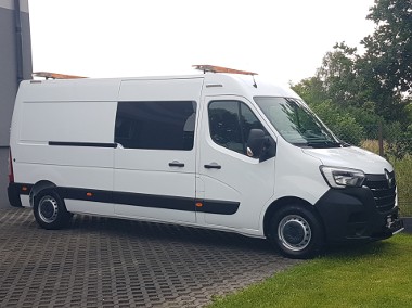 6 OSÓB L3H2 BRYGADÓWKA DŁUGI WYSOKI KLIMA AC KRAJOWY OPEL MOVANO-1