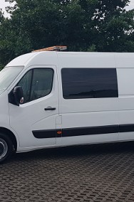 6 OSÓB L3H2 BRYGADÓWKA DŁUGI WYSOKI KLIMA AC KRAJOWY OPEL MOVANO-2