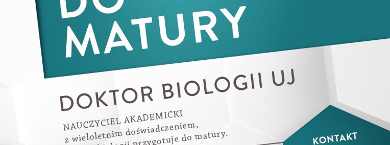 Biologia do matury - doktor biologii UJ-1
