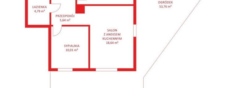 Mieszkanie, sprzedaż, 49.87, Gdańsk, Łostowice-1